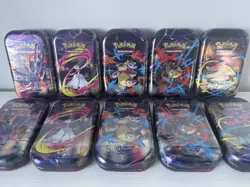 Pokemon TCG Mega Heroes ✅ Mini Tin Set of 10 ✅ FULL ART SET x 2 - Image 4