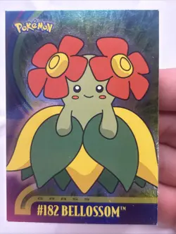 topps Pokemon TV Animation Edition Johto Series Foil #182 Bellossom - Image 1