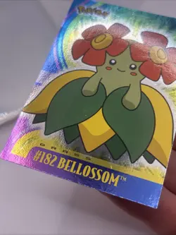 topps Pokemon TV Animation Edition Johto Series Foil #182 Bellossom - Image 2