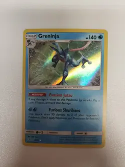 Greninja 9/18 Detective Pikachu Holo (Pokemon TGC) VLP - Image 1