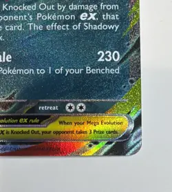 Mega Gengar EX 56/94 Phantasmal Flames Ultra Rare Holo Pokemon TCG NM - Image 4