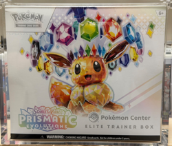 Prismatic Evolutions Pokemon Center Elite Trainer Box ETB Exclusive - Image 1