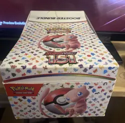 Pokemon TCG - 151 Booster Bundle Display Case (open and empty) - Image 2