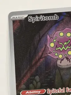 Spiritomb 148/132 IR Pokemon ME01 Mega Evolutions Ultra Rare Full Art AR - Image 4