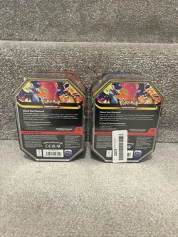 2x Pokemon TCG: Mega Charizard EX Tins (One of each X & Y) - New & Sealed - Image 3