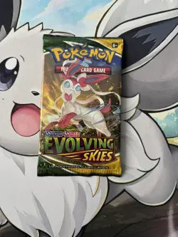 Nintendo Pokemon TCG Sword & Shield Evolving Skies Booster Pack 820650808777 - Image 1
