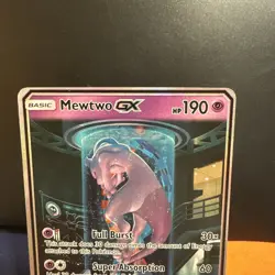 👀 GRADEU Mewtwo GX Shining Legends 78/73 Shiny Holo Rare Full Art 2017 Pokemon - Image 2