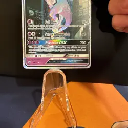 👀 GRADEU Mewtwo GX Shining Legends 78/73 Shiny Holo Rare Full Art 2017 Pokemon - Image 3