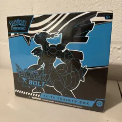 Pokemon TCG: Scarlet & Violet - Black Bolt - Elite Trainer Box - Sealed - Image 1