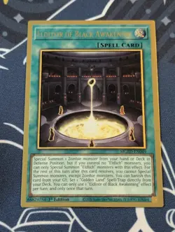 Eldlixir of Black Awakening - MGED-EN049 - Premium Gold Rare (NM) - Yugioh - Image 1