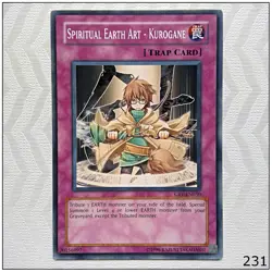 Spiritual Earth Art - Kurogane - CRV-EN050 - Common Unlimited Yugioh - Image 1