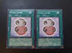 Yugioh - Stray Lambs IOC-092 Rare 1st Edition x2 - Image 1