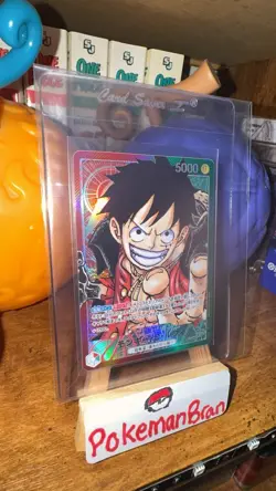 OP01-003 Monkey D. Luffy Alt Art Leader Romance Dawn One Piece TCG JP - NM - Image 1