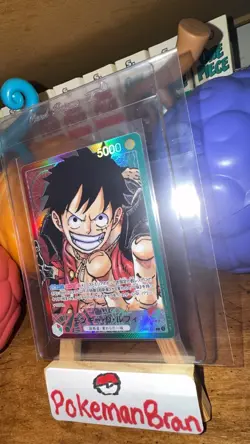 OP01-003 Monkey D. Luffy Alt Art Leader Romance Dawn One Piece TCG JP - NM - Image 3