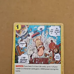 One Piece I Re-Quasar Helllp!! (OP07-115/201) 500 Years in the Future NM TCG CCG - Image 2