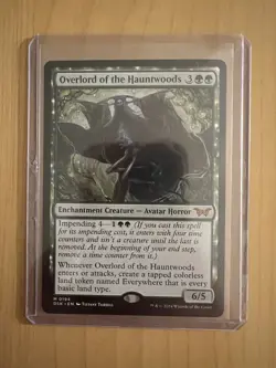Overlord of the Hauntwoods Duskmourn: House of Horror Regular MTG NM+ - Image 1