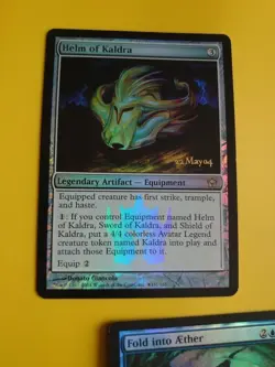 MTG Card. fifth dawn foil x2 Fold into Aether & Helm of Kaldra - Image 5