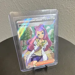 Pokemon Miriam Full Art Ultra Rare Holo 238/198 Scarlet & Violet Base Set - Image 1