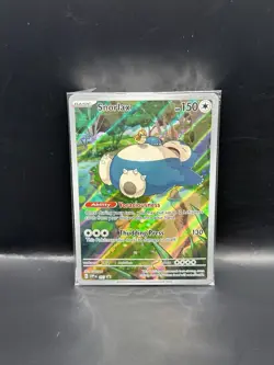 Pokemon Snorlax 051 Sv Scarlet & Violet Promo Cards Holo 151 Sealed - Image 1