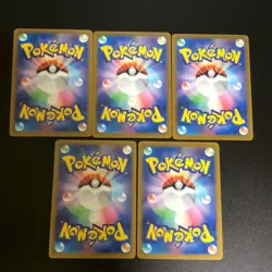 NM 5set Pikachu 197/SV-P PROMO 2024 Gym Event Pokemon Cards Japanese - Image 2