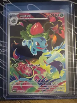Ivysaur 134/132 Illustration Rare Megas Evolutions Pokemon Card - Image 1