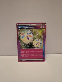 Neo Upper Energy 162/162 Ace Spec Pokemon Card Temporal Forces NM - Image 1