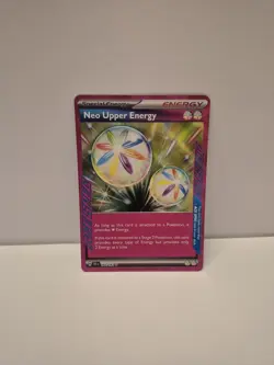 Neo Upper Energy 162/162 Ace Spec Pokemon Card Temporal Forces NM - Image 2