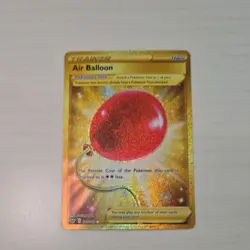 Pokemon TCG Air Balloon Secret Rare Full Art Trainer 213/202 Swsh01 Holo - Image 2