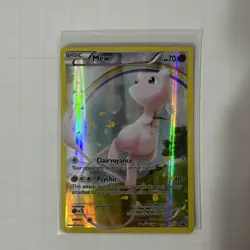 Pokemon TCG Mew Black Star Promos XY110 Holo Card MP/LP Condition - Image 1