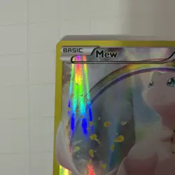 Pokemon TCG Mew Black Star Promos XY110 Holo Card MP/LP Condition - Image 3