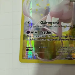 Pokemon TCG Mew Black Star Promos XY110 Holo Card MP/LP Condition - Image 4