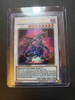 Yugioh! MP Hundred-Eyes Dragon - JUMP-EN039 - Ultra Rare - Limited Edition Moder - Image 1