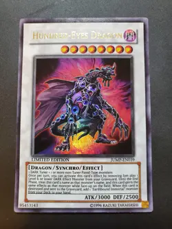 Yugioh! MP Hundred-Eyes Dragon - JUMP-EN039 - Ultra Rare - Limited Edition Moder - Image 2