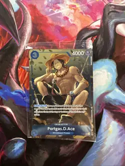 Portgas.D.Ace (Tin Pack Set Vol. 2) P-074 One Piece Promo Card Foil (Sealed) - Image 1