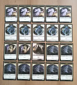 Magic the Gathering Bundle - MTG Token Spirit Cards x 20 - Image 1