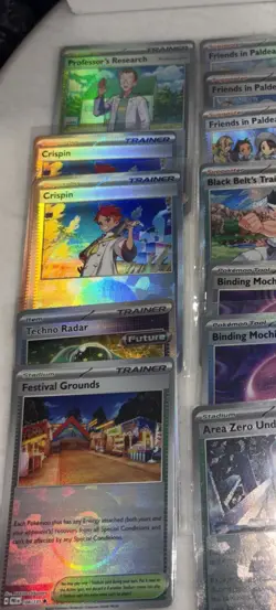 Pokemon Prismatic Evolutions Pokeball Holo Lot Of 35+ Cards TCG NM - Image 2