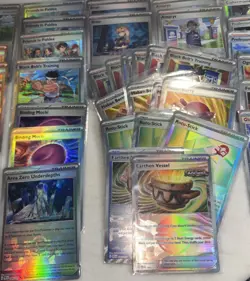 Pokemon Prismatic Evolutions Pokeball Holo Lot Of 35+ Cards TCG NM - Image 3
