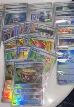 Pokemon Prismatic Evolutions Pokeball Holo Lot Of 35+ Cards TCG NM - Image 4
