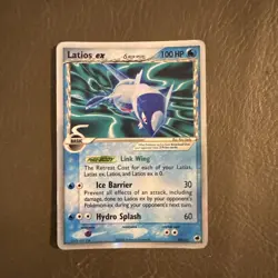 Pokemon Latios EX Dragon Frontiers Holo Rare Card 96/101 Delta Species - Image 1