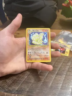 Ninetales 12/102 Holo Base Set Unlimited Holo Rare Pokemon TCG Card LP - Image 1
