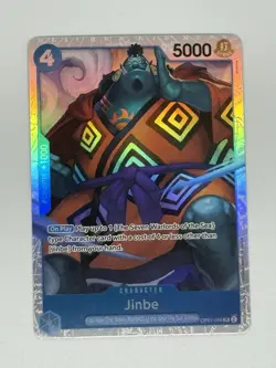 Namco One Piece Card Game Jinbe OP07-045 SR 500 Years in the Future Foil Holo - Image 1
