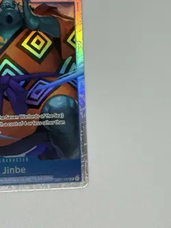 Namco One Piece Card Game Jinbe OP07-045 SR 500 Years in the Future Foil Holo - Image 5