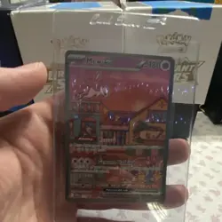 Pokemon Mew EX Full Art Promo Holo Psychic Card SVP 053 Scarlet & Violet - Image 3