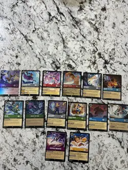 Disney Lorcana Rare Cards And Epic Lot Of 14 - Image 1