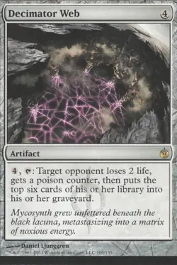 Mirrodin Besieged #105 Decimator Web - Image 1