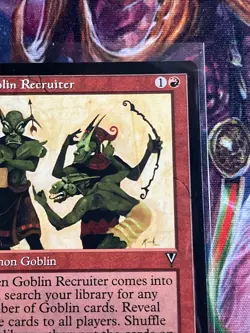 Goblin Recruiter MTG Visions Rare Red Creature Near-Mint Free Shipping Magic - Image 5