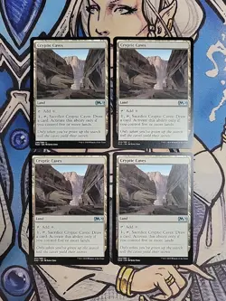 4x Cryptic Caves - NM/M Core Set 2020 MTG Magic the Gathering - Image 1