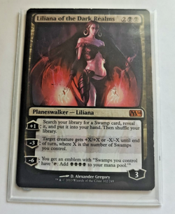 Liliana of the Dark Realms Magic the Gathering 2013 Moderately Played - Image 1