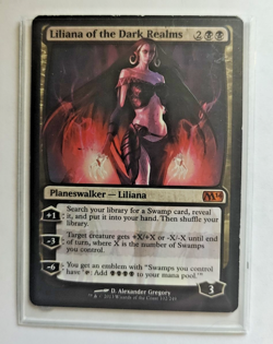 Liliana of the Dark Realms Magic the Gathering 2013 Moderately Played - Image 3