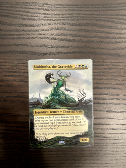 Muldrotha, the Gravetide (Extended Altered Art, Acrylic Paint) - Image 1